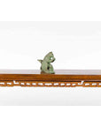 Vintage Lost Wax Cast Bronze Squirrel Family Sculpture with Verde Patina-3. Asian & Chinese Furniture, Art, Antiques, Vintage Home Décor for sale at FEA Home