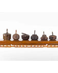 Japanese Meiji Period Late 19th Century Bronze Teapots with Weathered Patina-14. Asian & Chinese Furniture, Art, Antiques, Vintage Home Décor for sale at FEA Home