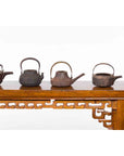Japanese Meiji Period Late 19th Century Bronze Teapots with Weathered Patina-5. Asian & Chinese Furniture, Art, Antiques, Vintage Home Décor for sale at FEA Home