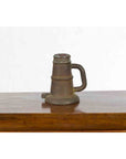 Indian Antique Smelting Pot with Back Handle, Front Spout and Weathered Patina-3. Asian & Chinese Furniture, Art, Antiques, Vintage Home Décor for sale at FEA Home