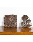 Set of Five Vintage Indonesian Copper Batik Textile Floral Printing Blocks-6. Asian & Chinese Furniture, Art, Antiques, Vintage Home Décor for sale at FEA Home