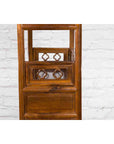 Chinese Early 20th Century Bookcase with Open Shelves, Drawer and Carved Doors-18. Asian & Chinese Furniture, Art, Antiques, Vintage Home Décor for sale at FEA Home