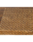 Vintage Chinese Rattan over Wood Rectangular Box or Low Side Table-8. Asian & Chinese Furniture, Art, Antiques, Vintage Home Décor for sale at FEA Home