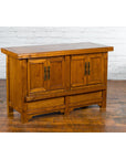 Antique Chinese Console Cabinet with Petite Double Doors and Hidden Compartments-11. Asian & Chinese Furniture, Art, Antiques, Vintage Home Décor for sale at FEA Home