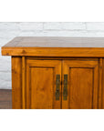 Antique Chinese Console Cabinet with Petite Double Doors and Hidden Compartments-4. Asian & Chinese Furniture, Art, Antiques, Vintage Home Décor for sale at FEA Home