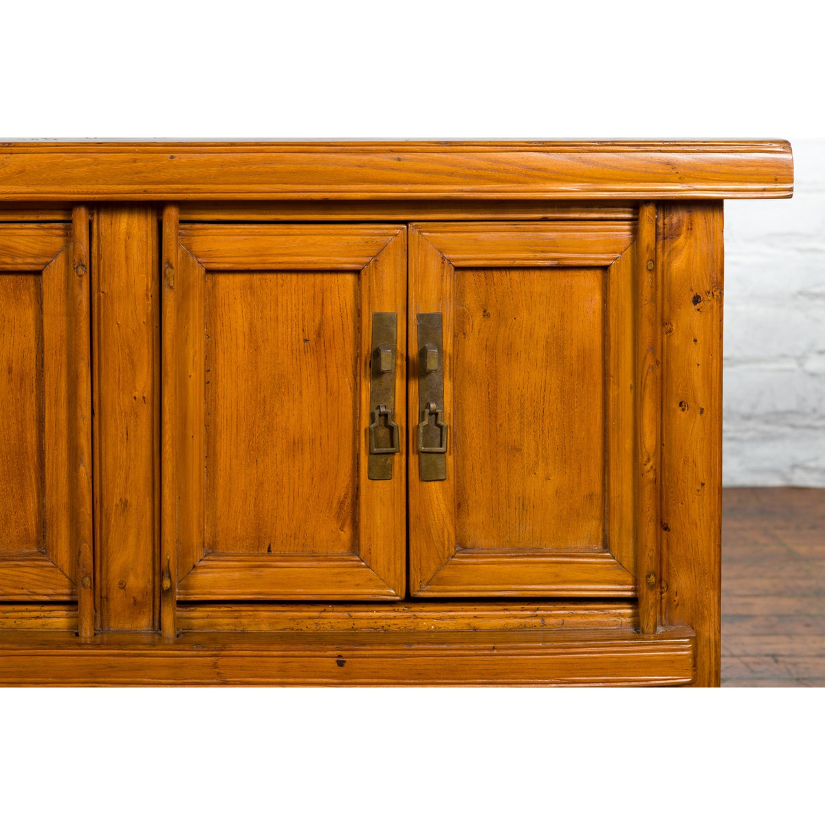 Antique Chinese Console Cabinet with Petite Double Doors and Hidden Compartments-9. Asian & Chinese Furniture, Art, Antiques, Vintage Home Décor for sale at FEA Home