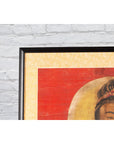 19th Century Indian Print with Guanyin the Bodhisattva of Compassion on Elephant-12. Asian & Chinese Furniture, Art, Antiques, Vintage Home Décor for sale at FEA Home
