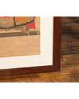 Chinese Qing Dynasty Period 19th Century Civil Official Painting on Linen Canvas-10. Asian & Chinese Furniture, Art, Antiques, Vintage Home Décor for sale at FEA Home