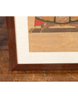 Chinese Qing Dynasty Period 19th Century Civil Official Painting on Linen Canvas-9. Asian & Chinese Furniture, Art, Antiques, Vintage Home Décor for sale at FEA Home
