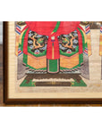 Chinese Qing Dynasty Period 19th Century Ancestor Group Portrait in Custom Frame-11. Asian & Chinese Furniture, Art, Antiques, Vintage Home Décor for sale at FEA Home