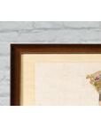 Chinese Qing Dynasty Period 19th Century Ancestor Group Portrait in Custom Frame-19. Asian & Chinese Furniture, Art, Antiques, Vintage Home Décor for sale at FEA Home