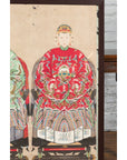 Qing Dynasty Chinese Painting of a Royalty Related Couple with Dragon Motifs-4. Asian & Chinese Furniture, Art, Antiques, Vintage Home Décor for sale at FEA Home