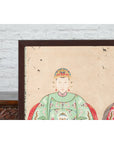 Qing Dynasty Chinese Painting of a Royalty Related Couple with Dragon Motifs-5. Asian & Chinese Furniture, Art, Antiques, Vintage Home Décor for sale at FEA Home
