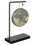 Bronze Gong Mounted on Custom Base-1. Asian & Chinese Furniture, Art, Antiques, Vintage Home Décor for sale at FEA Home