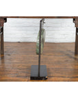 Bronze Gong Mounted on Custom Base-10. Asian & Chinese Furniture, Art, Antiques, Vintage Home Décor for sale at FEA Home