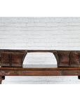 Early 20th Century Shoulder Rice Carrying Yoke with Bamboo and Rattan Baskets-2. Asian & Chinese Furniture, Art, Antiques, Vintage Home Décor for sale at FEA Home