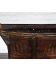 Early 20th Century Shoulder Rice Carrying Yoke with Bamboo and Rattan Baskets-8. Asian & Chinese Furniture, Art, Antiques, Vintage Home Décor for sale at FEA Home