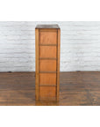 Japanese Antique Kitchen Cabinet with Sliding Doors, Rattan and Glass Panels-14. Asian & Chinese Furniture, Art, Antiques, Vintage Home Décor for sale at FEA Home