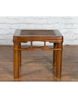 Qing Dynasty 19th Century Chinese Wooden Side Table with Pillar Strut Motifs-13. Asian & Chinese Furniture, Art, Antiques, Vintage Home Décor for sale at FEA Home