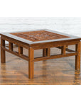 Chinese Qing Dynasty Period 19th Century Coffee Table with Carved Fretwork Top-4. Asian & Chinese Furniture, Art, Antiques, Vintage Home Décor for sale at FEA Home