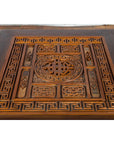 Chinese Qing Dynasty Period 19th Century Coffee Table with Carved Fretwork Top-7. Asian & Chinese Furniture, Art, Antiques, Vintage Home Décor for sale at FEA Home