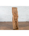 Antique Northern Thai Primitive Folk Teak Planter Made of a Hollow Tree Trunk-4. Asian & Chinese Furniture, Art, Antiques, Vintage Home Décor for sale at FEA Home