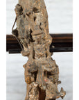 Burmese 18th Century Cast Bronze Buddhist Temple Bell Bracket with Elephant-16. Asian & Chinese Furniture, Art, Antiques, Vintage Home Décor for sale at FEA Home