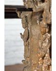 Burmese 18th Century Cast Bronze Buddhist Temple Bell Bracket with Elephant-18. Asian & Chinese Furniture, Art, Antiques, Vintage Home Décor for sale at FEA Home