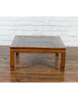Chinese Vintage Low Coffee Table with Two-Toned Top and Curving Legs-13. Asian & Chinese Furniture, Art, Antiques, Vintage Home Décor for sale at FEA Home
