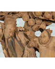 Pair of 19th Century Chinese Qing Dynasty Hand-Carved Wooden Temple Corbels-10. Asian & Chinese Furniture, Art, Antiques, Vintage Home Décor for sale at FEA Home