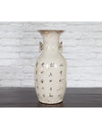 Chinese Porcelain Vase with Hand-Painted Figures and Calligraphy Motifs-10. Asian & Chinese Furniture, Art, Antiques, Vintage Home Décor for sale at FEA Home