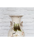 Chinese Porcelain Vase with Hand-Painted Figures and Calligraphy Motifs-4. Asian & Chinese Furniture, Art, Antiques, Vintage Home Décor for sale at FEA Home