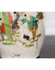 Chinese Porcelain Vase with Hand-Painted Figures and Calligraphy Motifs-8. Asian & Chinese Furniture, Art, Antiques, Vintage Home Décor for sale at FEA Home