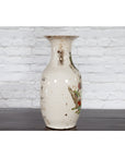 Chinese Porcelain Vase with Hand-Painted Figures and Calligraphy Motifs-9. Asian & Chinese Furniture, Art, Antiques, Vintage Home Décor for sale at FEA Home