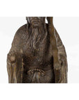 Vintage Lost Wax Cast Bronze Statuette of a Chinese Ancestral Figure-8. Asian & Chinese Furniture, Art, Antiques, Vintage Home Décor for sale at FEA Home