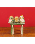 Chinese Ming Dynasty 15th or 16th Century Glazed Terracotta Funeral Table Mingqi-9. Asian & Chinese Furniture, Art, Antiques, Vintage Home Décor for sale at FEA Home