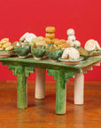 Chinese Ming Dynasty 15th or 16th Century Glazed Terracotta Funeral Table Mingqi-2. Asian & Chinese Furniture, Art, Antiques, Vintage Home Décor for sale at FEA Home