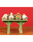 Chinese Ming Dynasty 15th or 16th Century Glazed Terracotta Funeral Table Mingqi-7. Asian & Chinese Furniture, Art, Antiques, Vintage Home Décor for sale at FEA Home