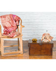 Indonesian 19th Century Wooden Trunk with Partially Removable Top and Iron Studs-2. Asian & Chinese Furniture, Art, Antiques, Vintage Home Décor for sale at FEA Home