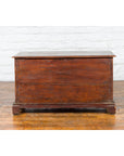 Early 20th Century Madurese Treasure Chest with Hand-Carved Floral Décor-17. Asian & Chinese Furniture, Art, Antiques, Vintage Home Décor for sale at FEA Home