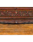 Early 20th Century Madurese Treasure Chest with Hand-Carved Floral Décor-12. Asian & Chinese Furniture, Art, Antiques, Vintage Home Décor for sale at FEA Home