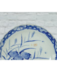 19th Century Japanese Porcelain Imari Plate with Painted Blue and White Décor-8. Asian & Chinese Furniture, Art, Antiques, Vintage Home Décor for sale at FEA Home