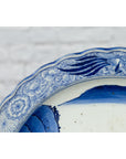 19th Century Japanese Porcelain Imari Plate with Painted Blue and White Décor-15. Asian & Chinese Furniture, Art, Antiques, Vintage Home Décor for sale at FEA Home