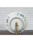 19th Century Japanese Porcelain Imari Plate with Painted Blue and White Décor-17. Asian & Chinese Furniture, Art, Antiques, Vintage Home Décor for sale at FEA Home