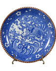 Meiji Period Japanese Igezara Transferware Plate with Phoenix and Foliage Motifs-1. Asian & Chinese Furniture, Art, Antiques, Vintage Home Décor for sale at FEA Home
