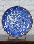 Meiji Period Japanese Igezara Transferware Plate with Phoenix and Foliage Motifs-2. Asian & Chinese Furniture, Art, Antiques, Vintage Home Décor for sale at FEA Home