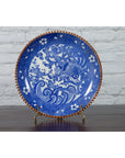 Meiji Period Japanese Igezara Transferware Plate with Phoenix and Foliage Motifs-3. Asian & Chinese Furniture, Art, Antiques, Vintage Home Décor for sale at FEA Home