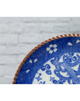 Meiji Period Japanese Igezara Transferware Plate with Phoenix and Foliage Motifs-7. Asian & Chinese Furniture, Art, Antiques, Vintage Home Décor for sale at FEA Home