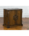 A Chinese Qing Dynasty Period 19th Century Carrying Chest with Lateral Handles-11. Asian & Chinese Furniture, Art, Antiques, Vintage Home Décor for sale at FEA Home