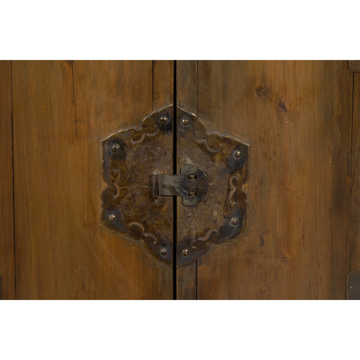 A Chinese Qing Dynasty Period 19th Century Carrying Chest with Lateral Handles-17. Asian & Chinese Furniture, Art, Antiques, Vintage Home Décor for sale at FEA Home